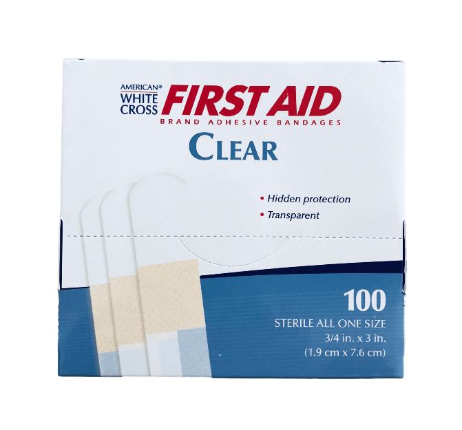 Bandaids - Clear (Box)